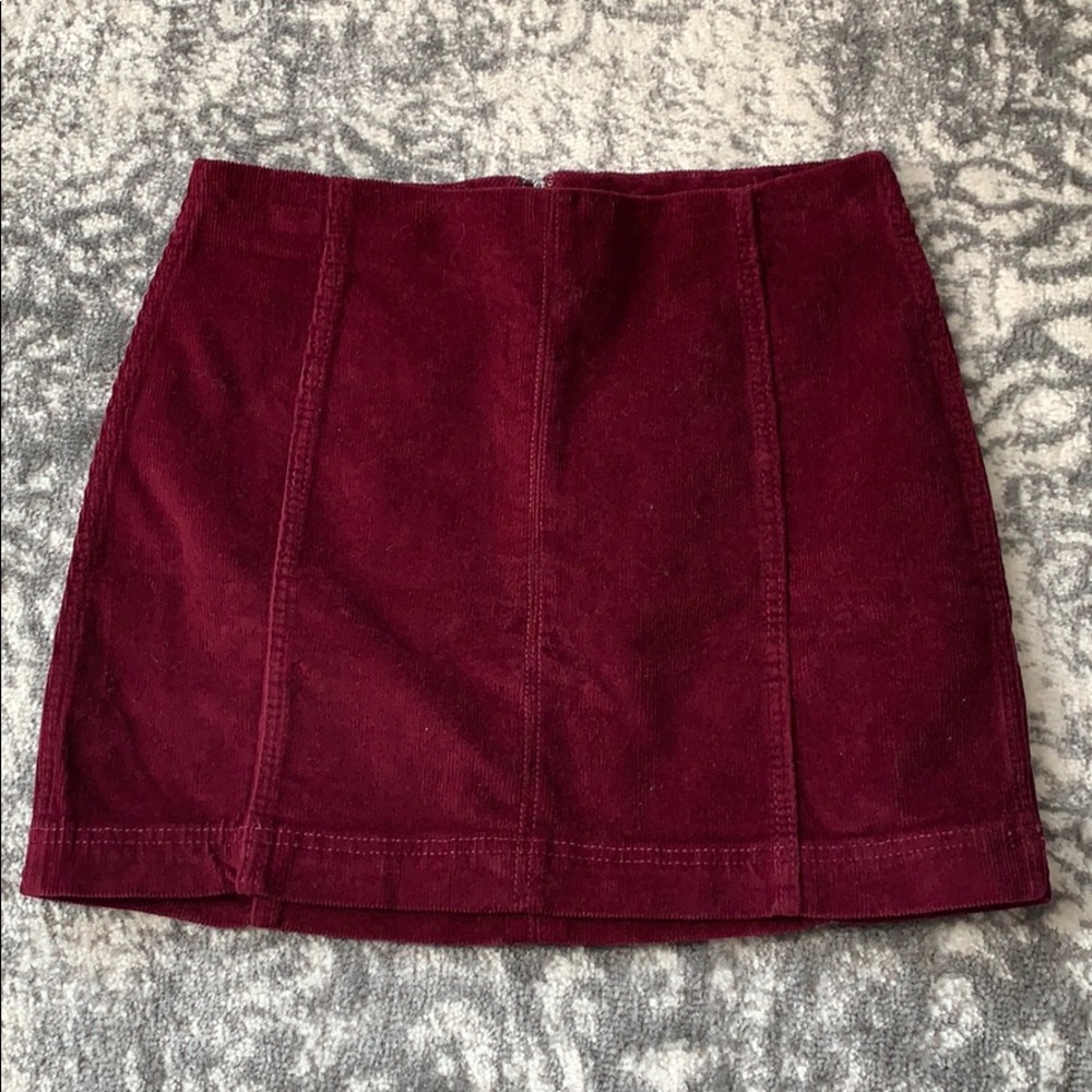 Wild fable red mini skirt